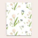 Watercolor Floral Pattern Botanical Design Notebook Gallery Image 4