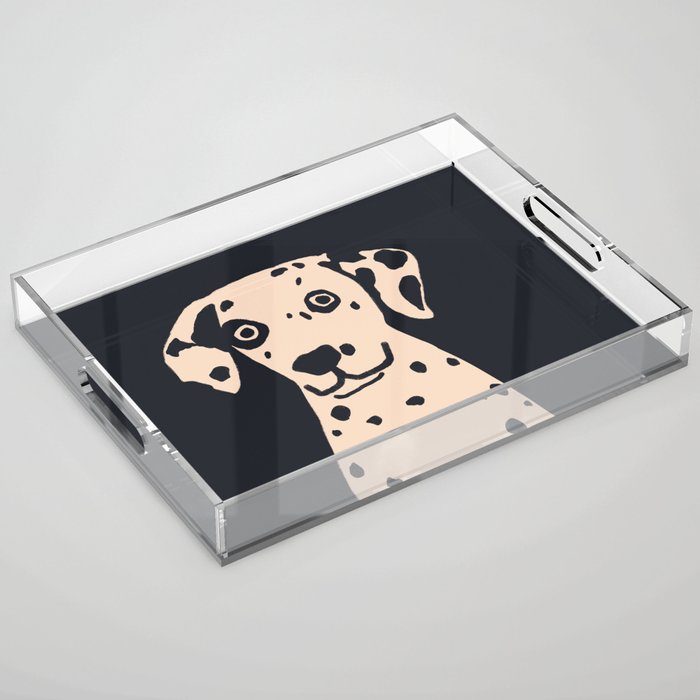 Hey spotty dog Acrylic Tray Gallery Image 1