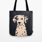 Hey spotty dog Tote Bag Gallery Image 1