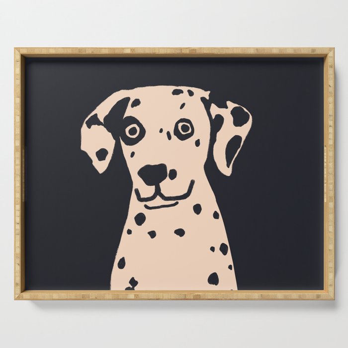 Hey spotty dog Serving Tray Gallery Image 1