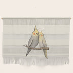 Cockatiel Cuddle Wall Hanging Gallery Image 1
