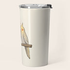 Cockatiel Cuddle Travel Mug Gallery Image 2