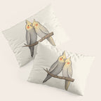Cockatiel Cuddle Pillow Sham Gallery Image 3