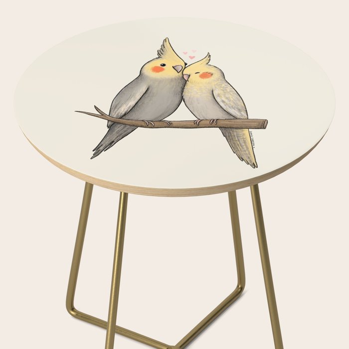 Cockatiel Cuddle Side Table Gallery Image 2