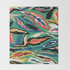 Tropical fever Throw Blanket Gallery Image 2