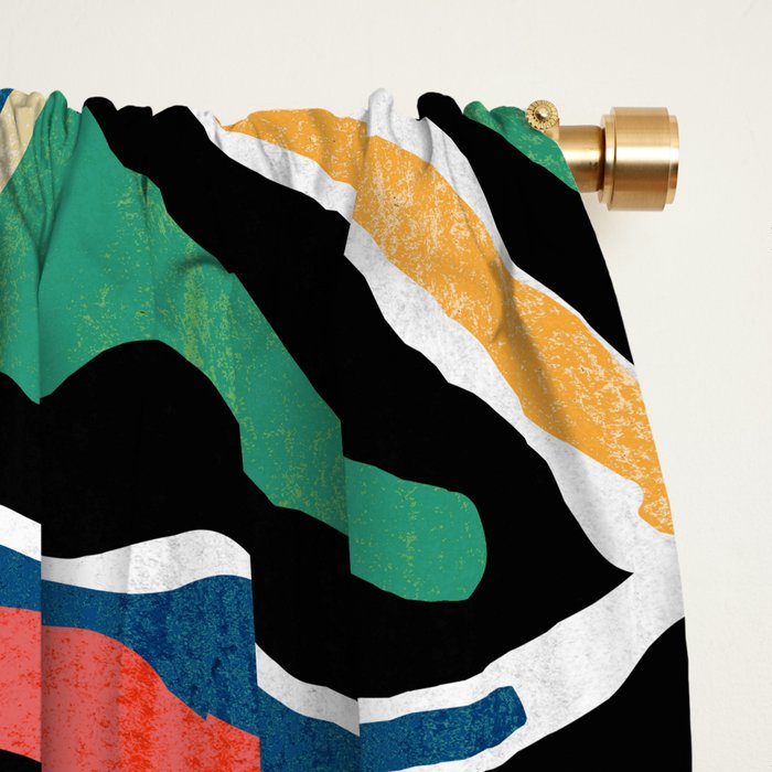Tropical fever Window Curtain Gallery Image 2