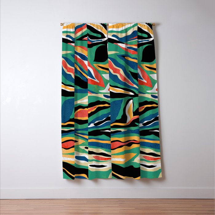 Tropical fever Window Curtain Gallery Image 3