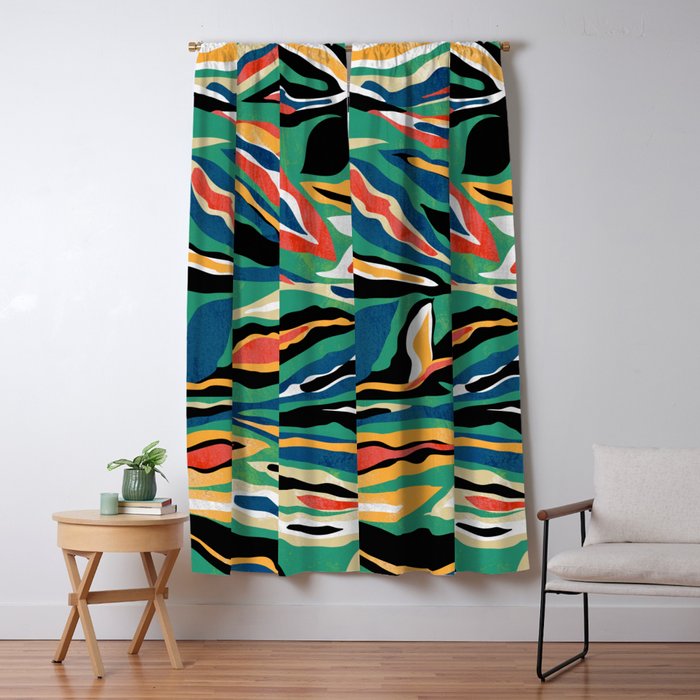 Tropical fever Window Curtain Gallery Image 5