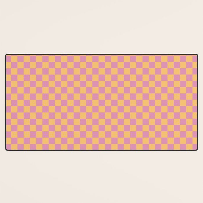 Checked Print - Jelly Desk Mat Gallery Image 3