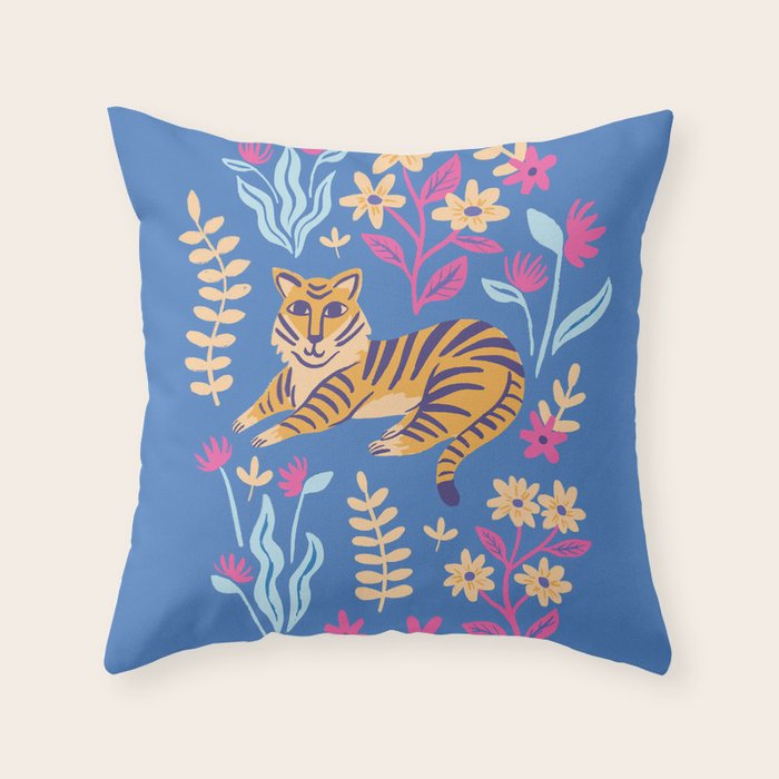 Deep Jungle Throw Pillow Gallery Image 6