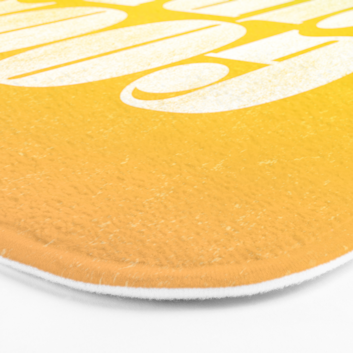 good vibes, rainbow Bath Mat Gallery Image 3