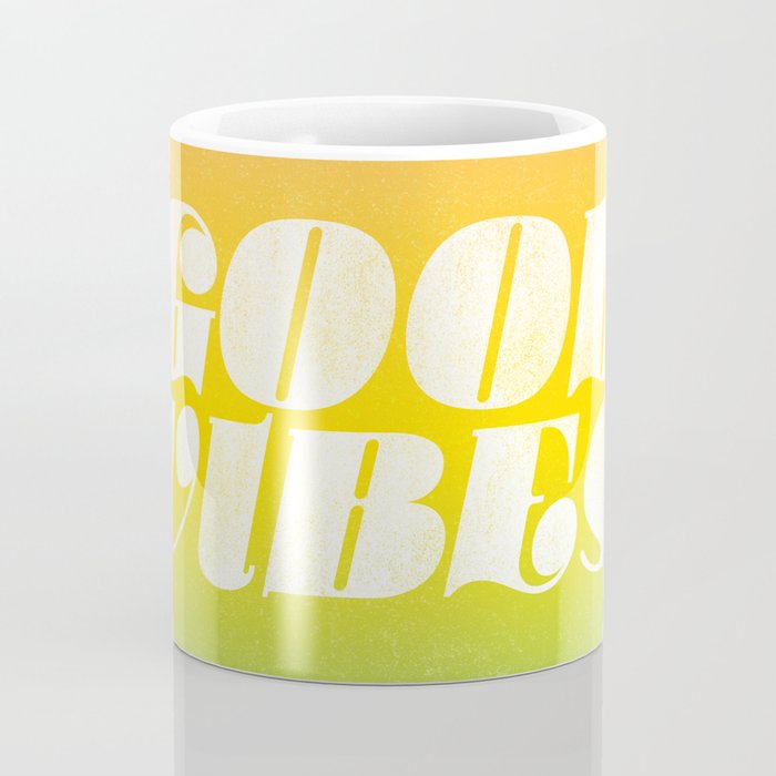 good vibes, rainbow Coffee Mug Gallery Image 4