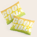 good vibes, rainbow Pillow Sham Gallery Image 3