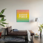 good vibes, rainbow Wood Wall Art Gallery Image 2