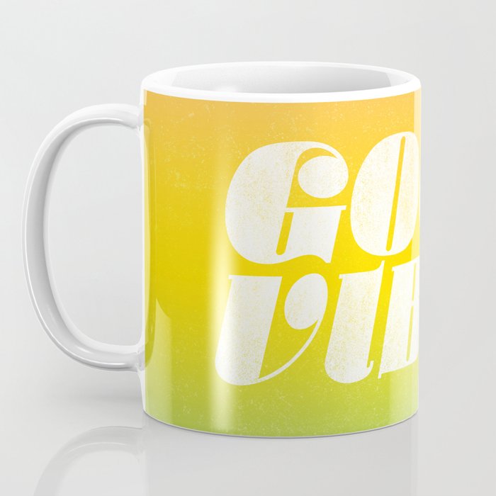 good vibes, rainbow Coffee Mug Gallery Image 3