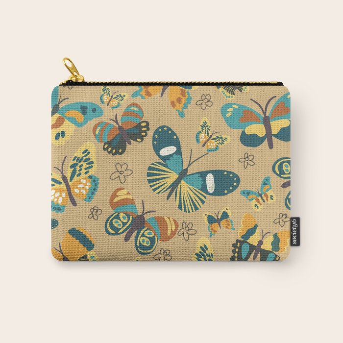 Butterflies#3 Carry All Pouch Gallery Image 1