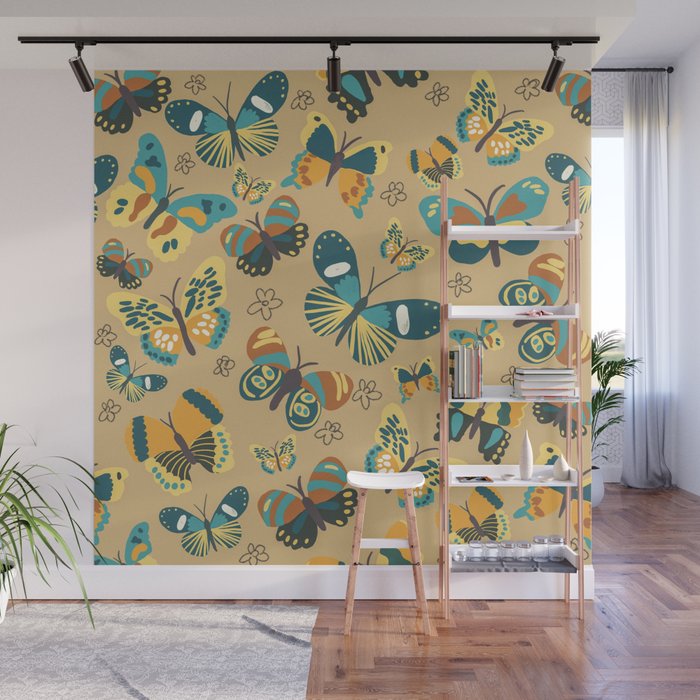 Butterflies#3 Wall Mural Gallery Image 1