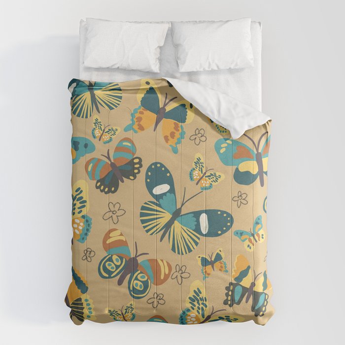 Butterflies#3 Comforter Gallery Image 6