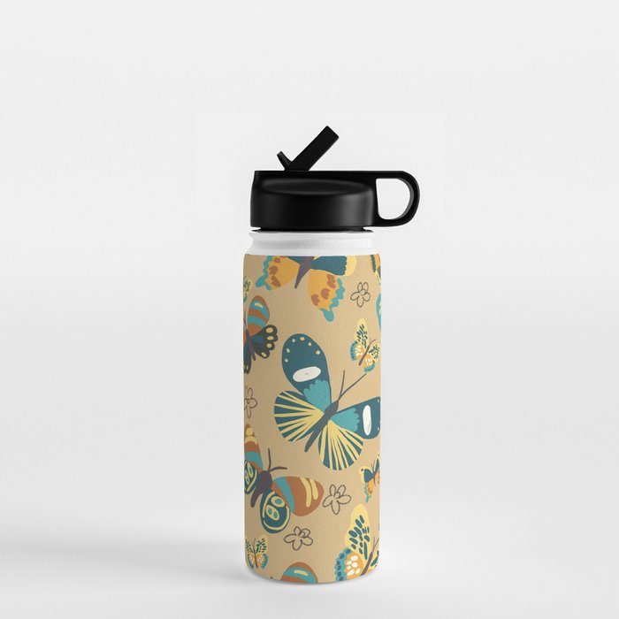 Butterflies#3 Water Bottle Gallery Image 1