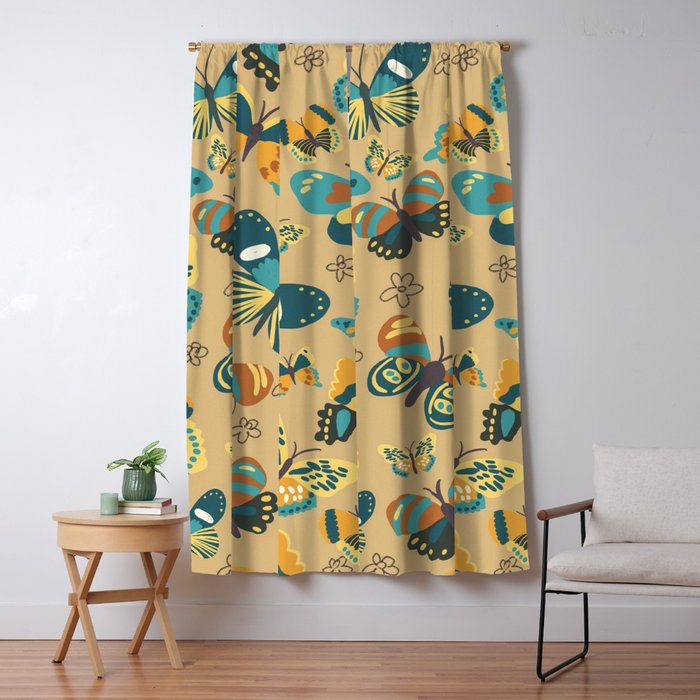 Butterflies#3 Window Curtain Gallery Image 5