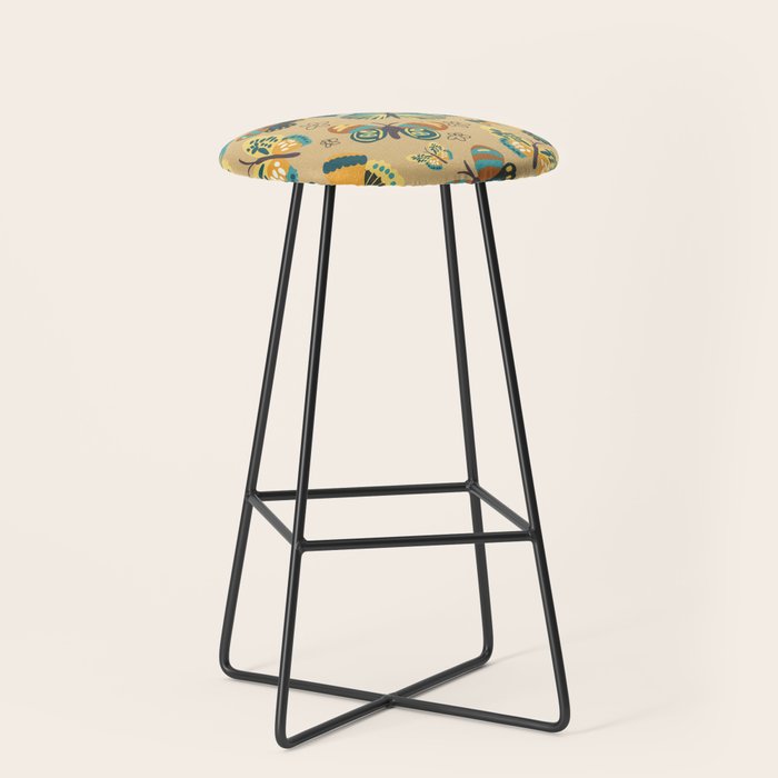 Butterflies#3 Stool Gallery Image 1