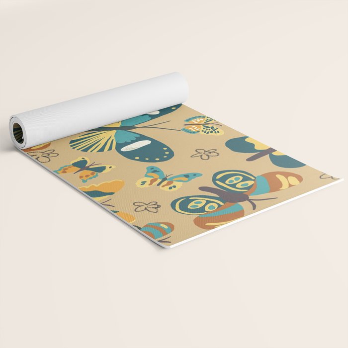 Butterflies#3 Yoga Mat Gallery Image 2