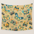 Butterflies#3 Wall Tapestry Gallery Image 4