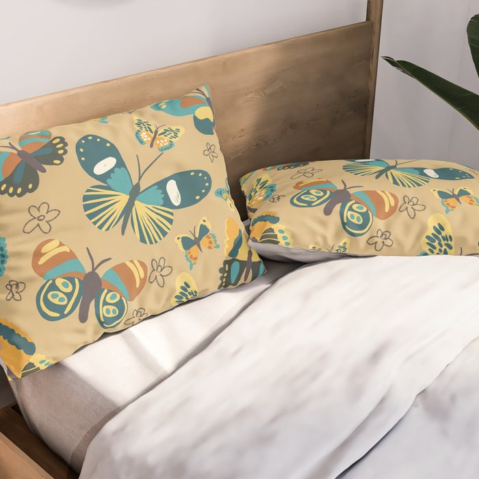 Butterflies#3 Pillow Sham Gallery Image 2