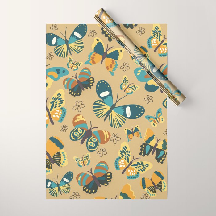 Butterflies#3 Wrapping Paper Gallery Image 1