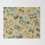 Butterflies#3 Throw Blanket Gallery Image 2