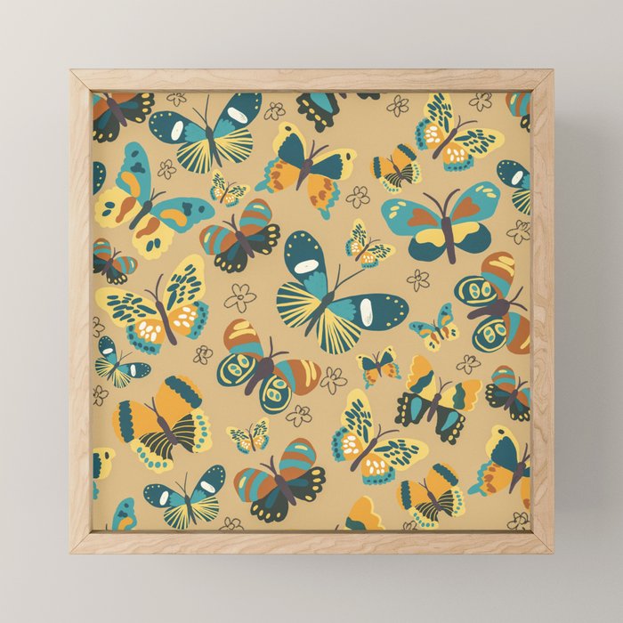 Butterflies#3 Mini Art Print Gallery Image 1