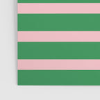Mixed Stripe Pattern in Green, Pink, and Orange Poster Gallery Image 3