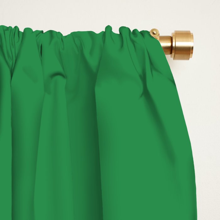 Mixed Stripe Pattern in Green, Pink, and Orange Window Curtain Gallery Image 2