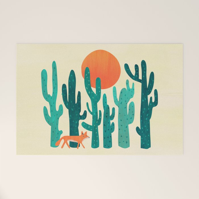 Desert fox Welcome Mat Gallery Image 1