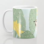 Prickly Pear with Wrens  Coffee Mug Gallery Image 3
