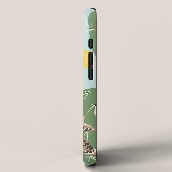 Prickly Pear with Wrens  iPhone Case Gallery Image 2