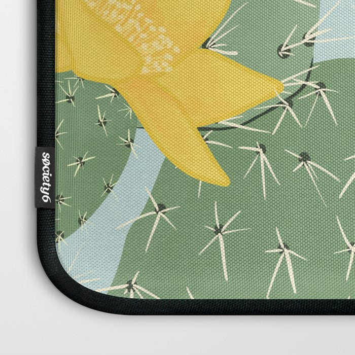 Prickly Pear with Wrens  Laptop Sleeve Gallery Image 3