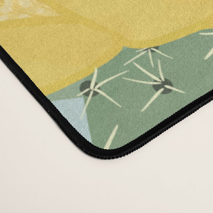 Prickly Pear with Wrens  Desk Mat Gallery Image 4