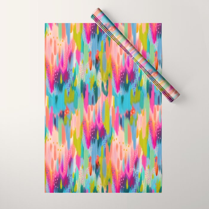 EttaVee Brushstroke 192 Wrapping Paper Gallery Image 1