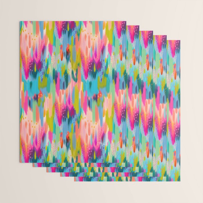 EttaVee Brushstroke 192 Wrapping Paper Gallery Image 3
