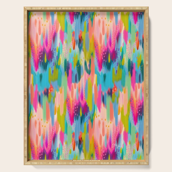 EttaVee Brushstroke 192 Serving Tray Gallery Image 1