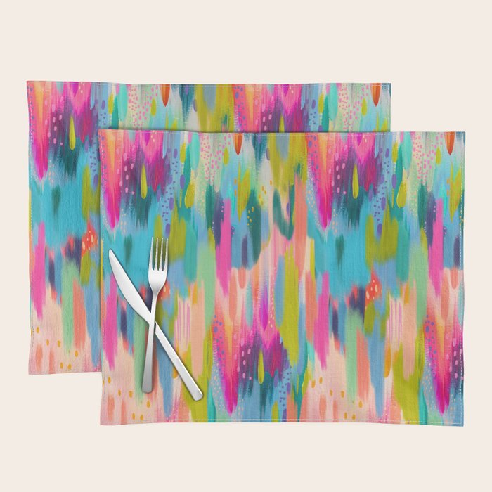 EttaVee Brushstroke 192 Placemat Gallery Image 1