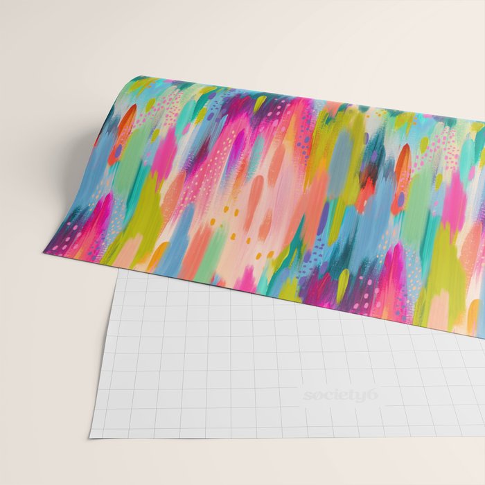 EttaVee Brushstroke 192 Wrapping Paper Gallery Image 2