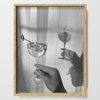 Disco Martini B&W Serving Tray Gallery Image 1