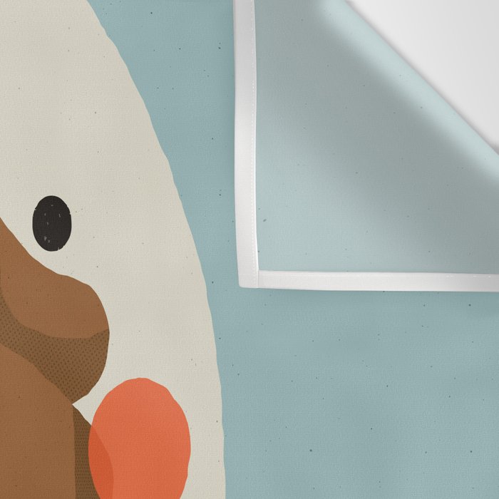 Platypus, Animal Portrait Wall Tapestry Gallery Image 3