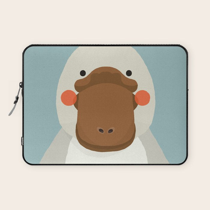 Platypus, Animal Portrait Laptop Sleeve Gallery Image 1