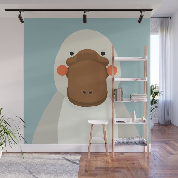 Platypus, Animal Portrait Wall Mural Gallery Image 1
