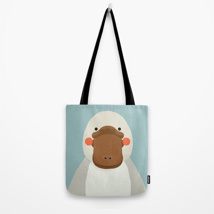 Platypus, Animal Portrait Tote Bag Gallery Image 2