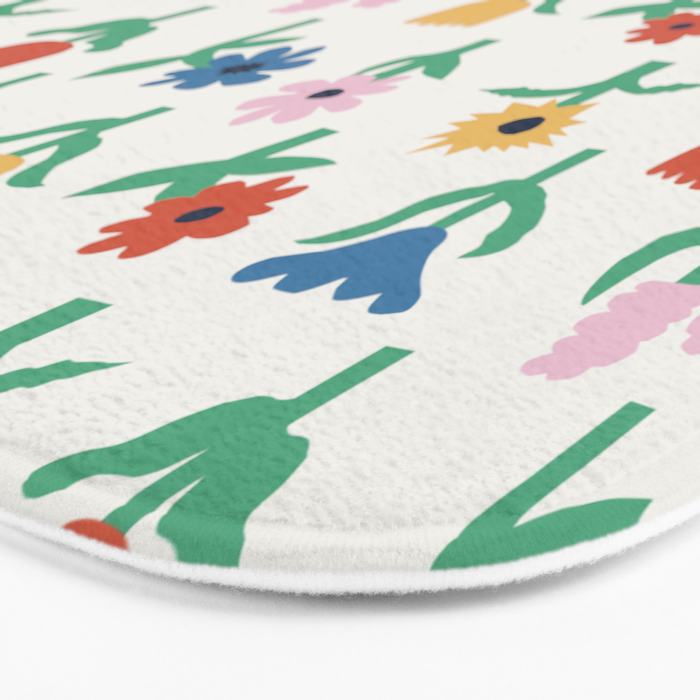 Spring Florals Bath Mat Gallery Image 3