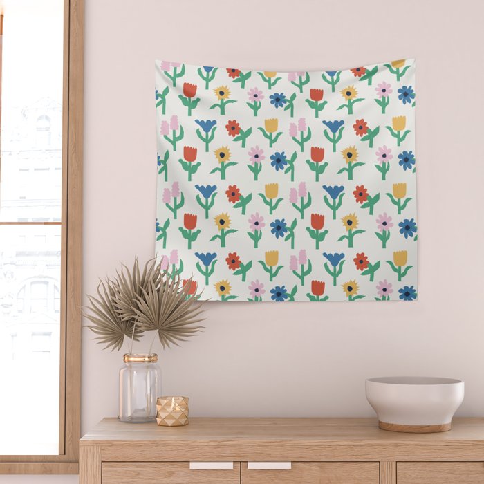 Spring Florals Wall Tapestry Gallery Image 2